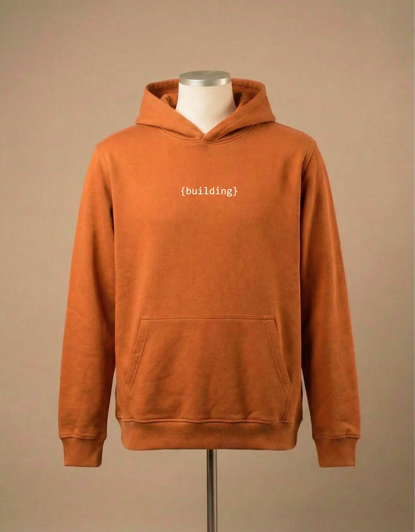 Anannas Core Hoodie Orange | Minimal Streetwear Hoodie