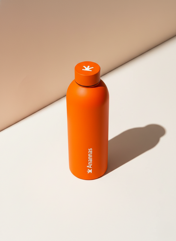 Anannas Matte Steel Bottle